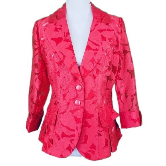 Clara Sun Woo Jackets & Blazers - 🌸 NEW - Clara Sun Woo Pink Semi Sheer Jacket 🌸